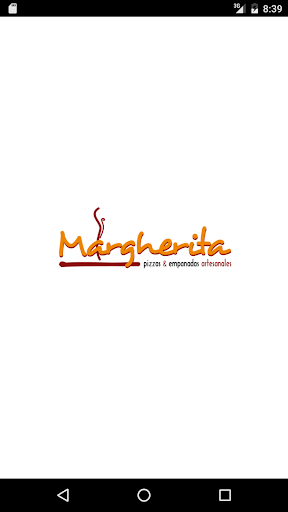 Android application Margherita Pizza screenshort