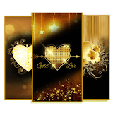 Gold Luxury Love icon