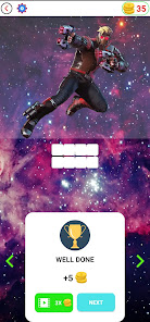 Screenshot 4 Superhéro Quiz - Juego Trivia android