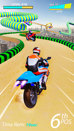 Bike Stunt Race 3D: Bike Games - Screenshot 4