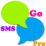 Rainbow Go SMS Pro Theme icon