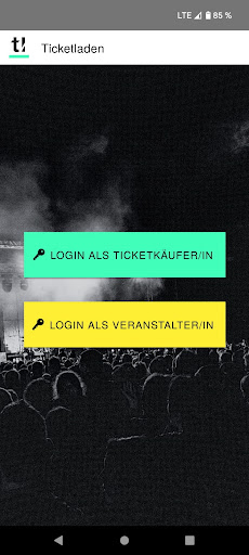 Android application ticketladen.at screenshort