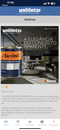 Anteprima dell'app