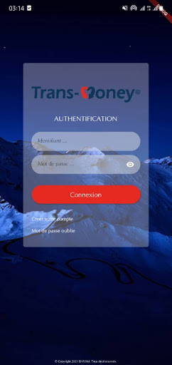 Android application TRANS-MONEY screenshort