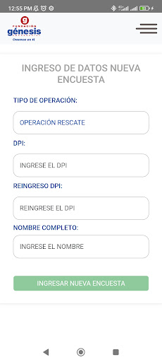 Encuesta Psicometrica Genesis