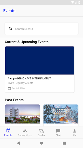 ACS Inc. Events