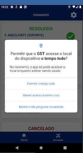 GST - Gestão de Subestações Screen 2