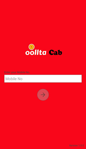Android application OolltaCab screenshort