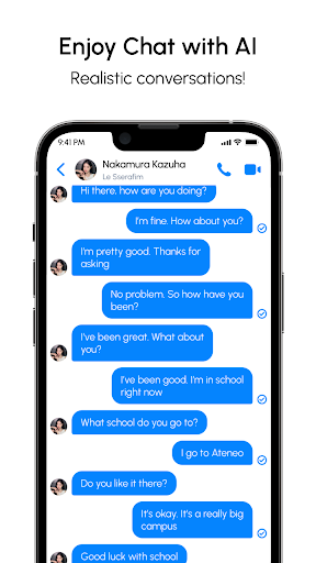 Le Sserafim Chat, Call & Live Screen 2