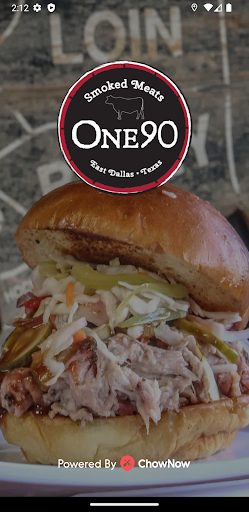 Android application One90 Smoked Meats screenshort
