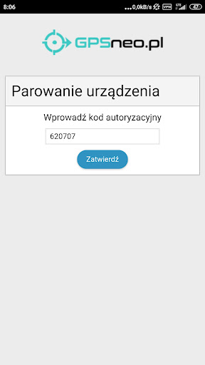 GPSneo - alarm Screen 2