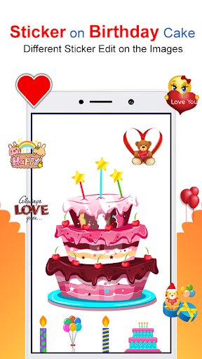 Name Photo on Birthday Cake Birthday Photo Editor