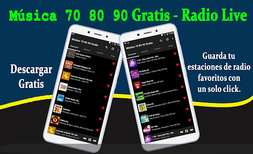 Musica de los 70 80 90 Gratis 1.0.3 APK + Mod (Free purchase) for Android