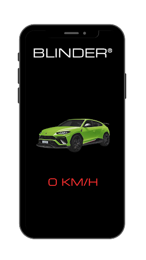 Android application Blinder Connect screenshort