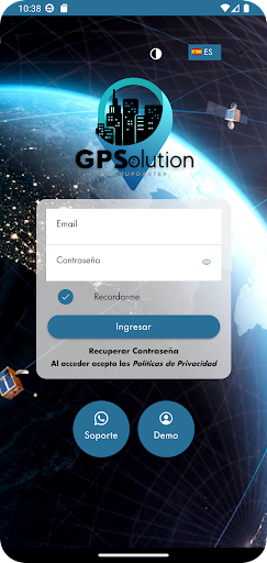 Android application GPSolution screenshort