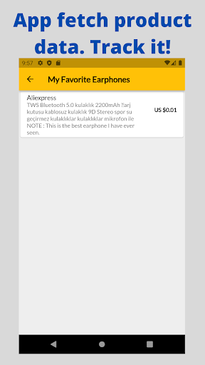 ShoPrice - My Favorite Goods Screen 2