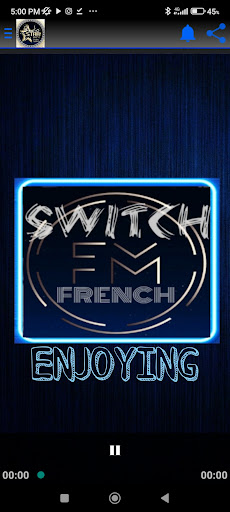 Android application switch fm screenshort