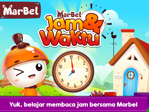 Screenshot of Marbel Belajar Jam & Waktu