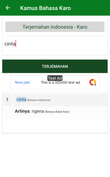 Kamus Bahasa Karo 1 0 Apk Download Com Parchusst Kamusbahasakaro Apk Free