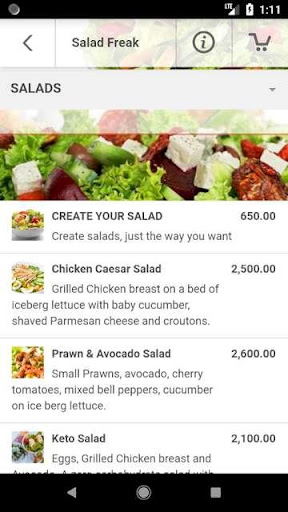 Salad Freak! Screen 3