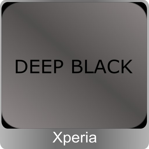 Deep Black Theme For Xperia logo