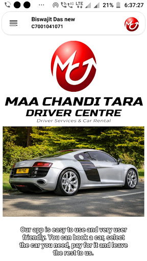 MCT Car Booking Screen 2