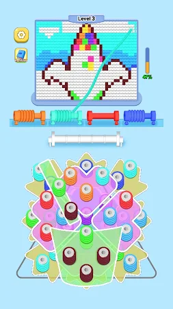 Game screenshot Wool Sort apk download