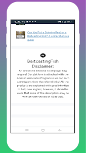Baitcasting Fish Info
