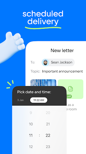 Screenshot of Mail: Email, Cloud, Calendar