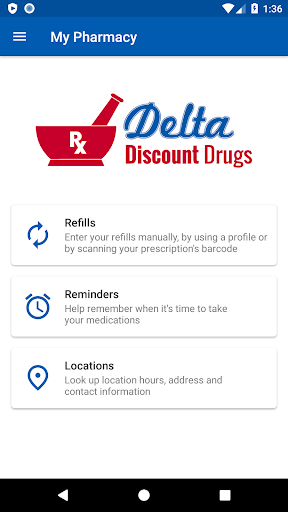 Android application Delta Discount Drugs screenshort