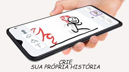 Visualização do aplicativo