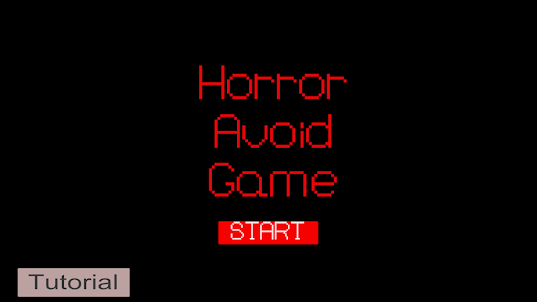 Horror Avoid Game