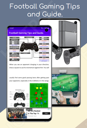 Football gaming Guide. Screen 3