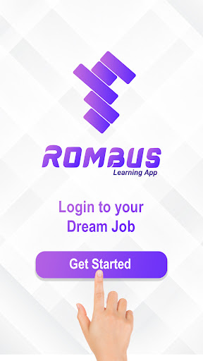 Android application Rombus Learning App screenshort