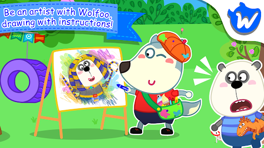 Wolfoo Family Coloring & Drawing APK pour Android Télécharger