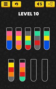 Water Color Sort Puzzle Game  screenshots 5