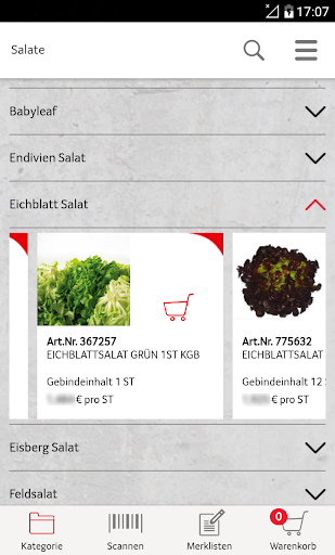 Transgourmet Screen 3
