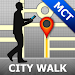 Muscat Map and Walks Icon