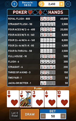 Video Poker Multi Bonus 17