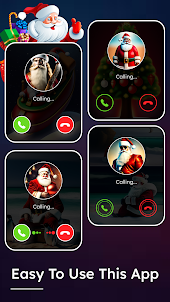 Real Santa Video Call Theme