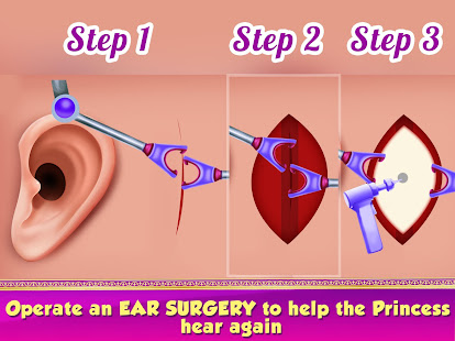 Princess ENT Doctor Hospital - Surgery Simulator 6.0 screenshots 3