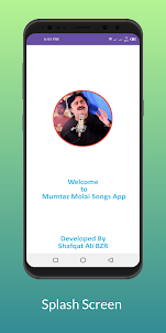 Mumtaz Molai Songs App
