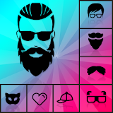 HairArt Beard Style Man Mustache Photo Editor icon