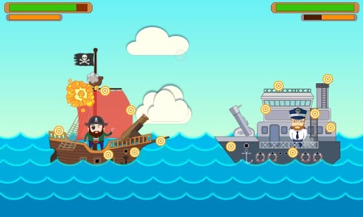 Naval battle. Screenshot