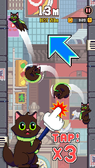Cat Jump 1.1.187 APK + Мод (Unlimited money) за Android