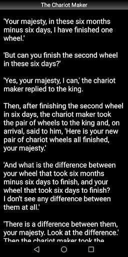 The Chariot Maker Sutta Screen 3
