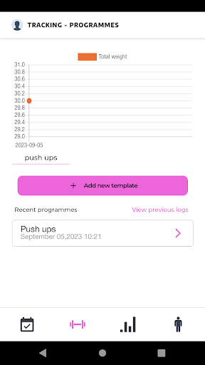 FightingFitSkip Screen 2