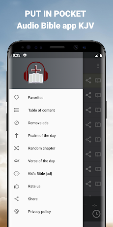 Offline Audio Bible KJV Appのおすすめ画像4