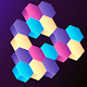 Tangram de blocos - jogo hexag