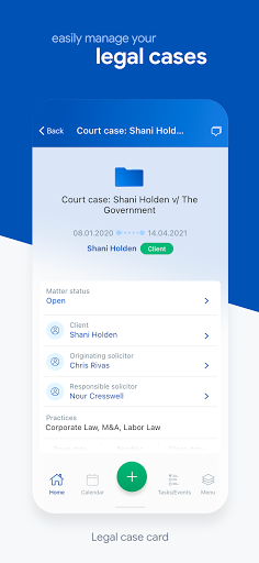 Jusnote for Law Firms and Lawy Screen 2
